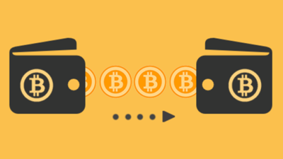 iki cüzdan arasında bitcoin transferi